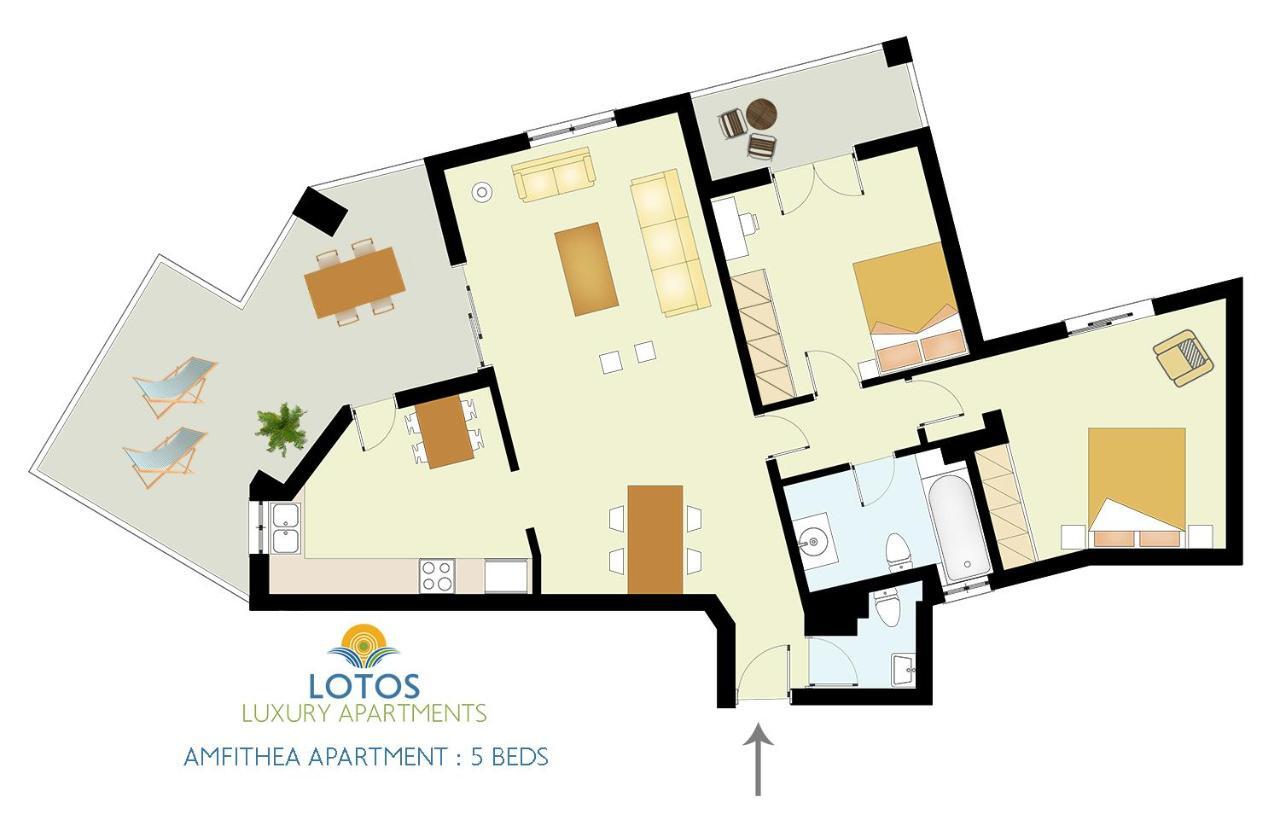 Lotos - Luxury Apartments Kounoupidhianá Exterior photo